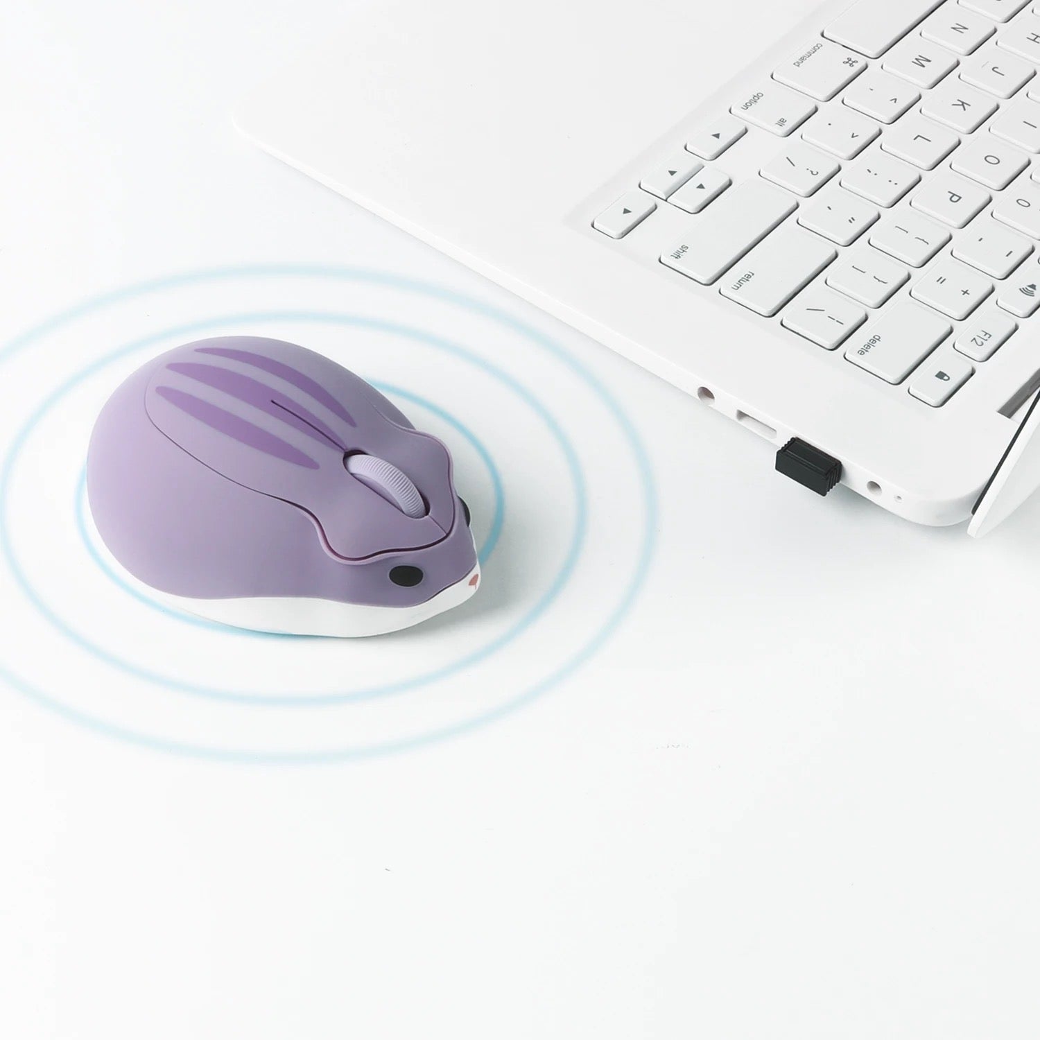 Cute Kawaii Wireless Hamster Mouse