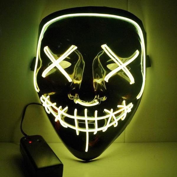 Halloween-LED-Maske