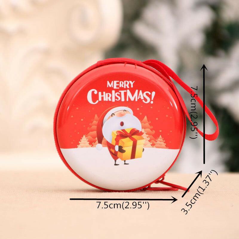 Unisex Child Adult Christmas Pattern Coin Bag Christmas Gift