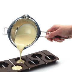 11cm Stainless Steel Chocolate Butter Melting Pot Pan Kitchen Milk Bowl Boiler