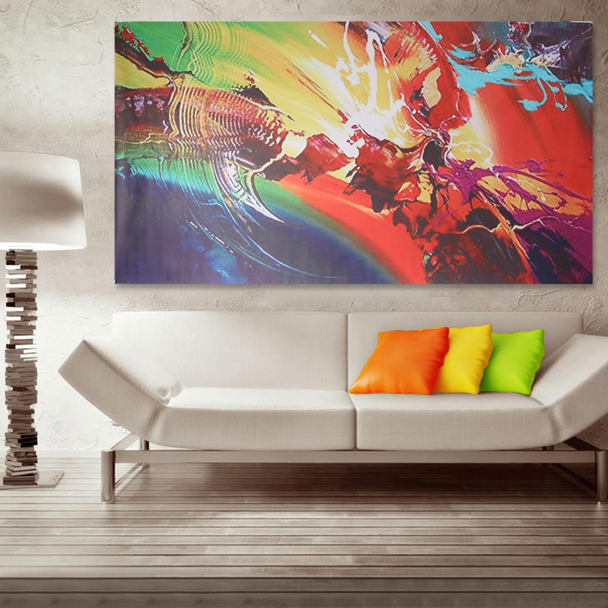 120x60cm Abstract Ripple Canvas Art Print Oil Paintings Wall Picture Home Decor