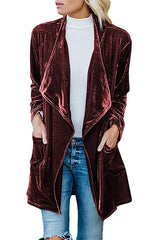 Lilipretty Velvet Cardigan Jacket