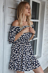 Dainty Daisy Off The Shoulder Dress