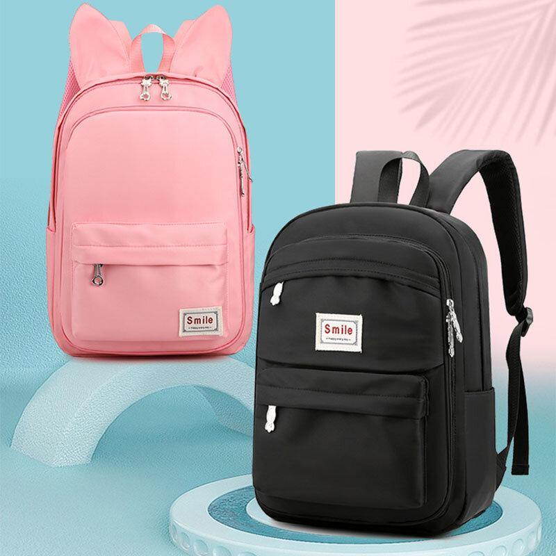 Women Waterproof Large Capacity Multi-function Rabbit Ears Cute Backpack Travel School Bag