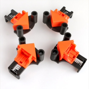 Professional Corner Clamp Set (4 Pieces + Free 60° & 120° Heads)