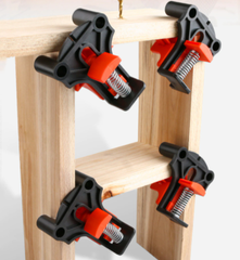 Professional Corner Clamp Set (4 Pieces + Free 60° & 120° Heads)