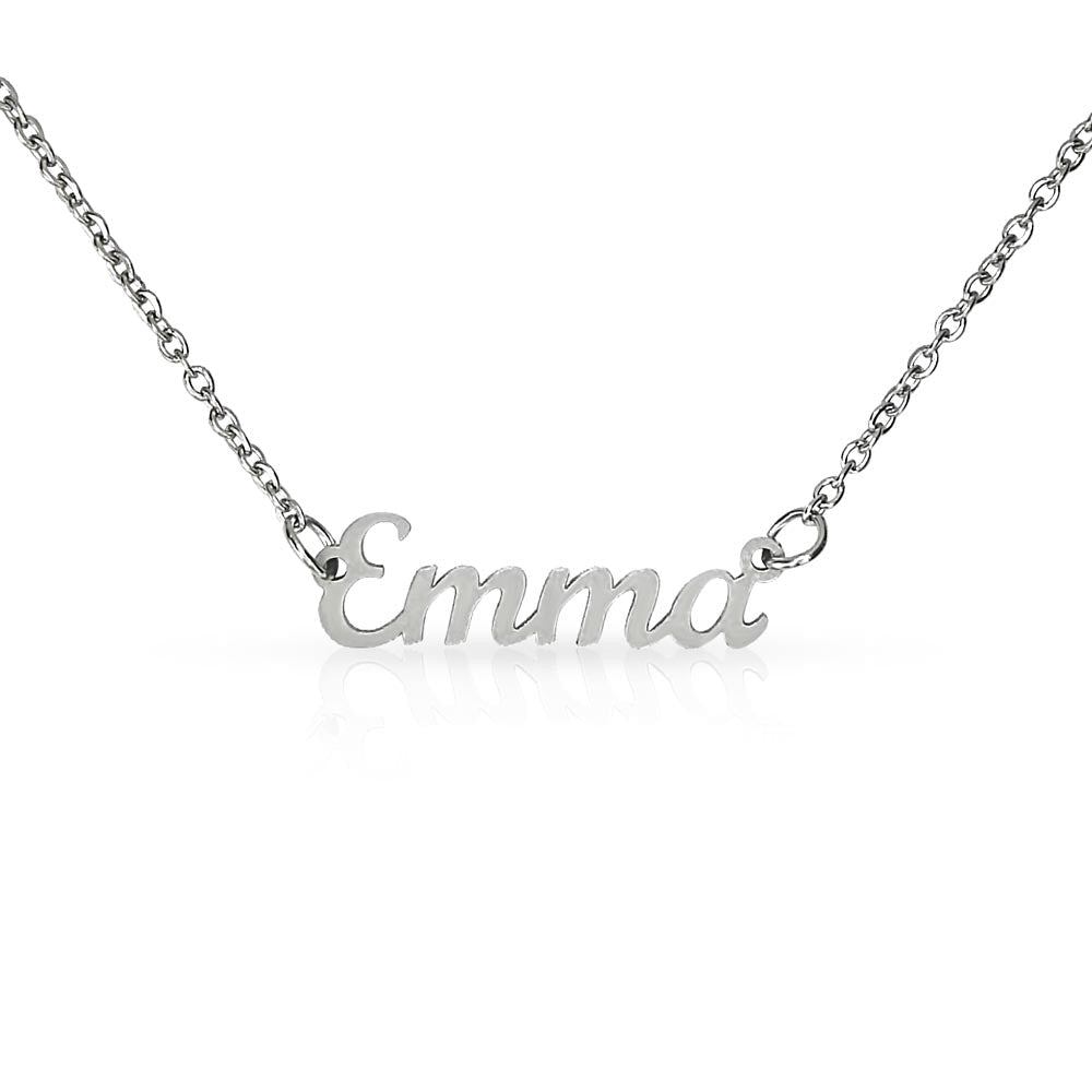 To My Granddaughter | Personalized Name Necklace