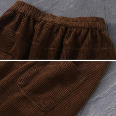 Autumn Retro Corduroy Harem Loose Pants