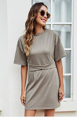 Belted Shirt Dress