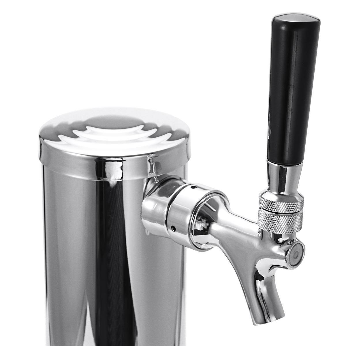 Edelstahl Juice Brewage Draft Single Dispenser Faucet Tap Drink Tower Bar 