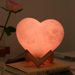 Cute Heart Shape Night Lamp Gift