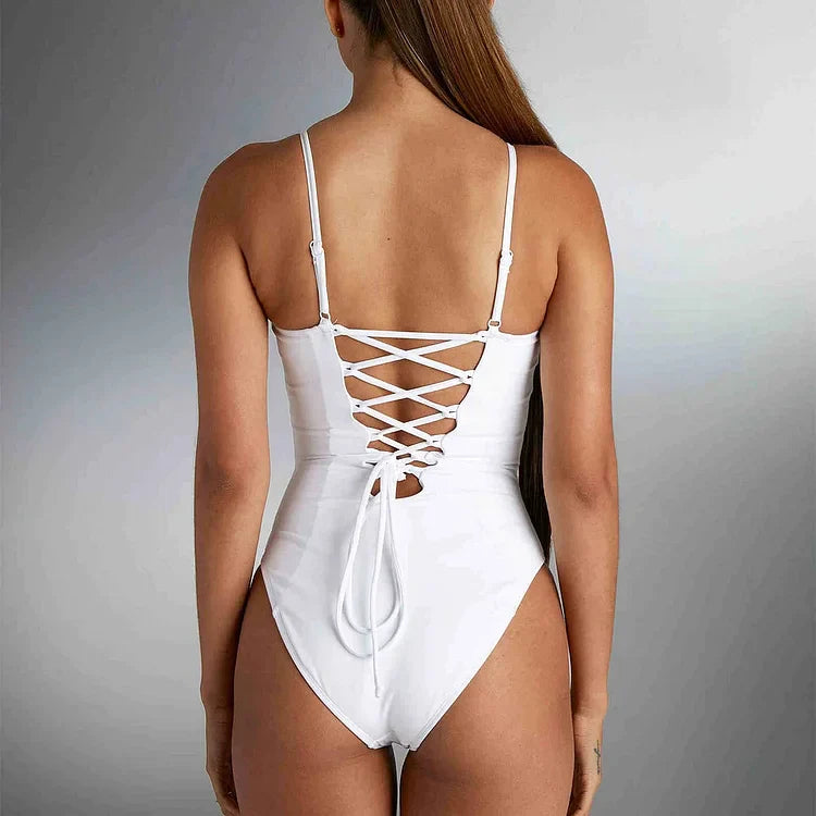 AquaLace Corset One-Piece