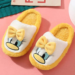 Comfy Duck Bowknot Warm Slipper