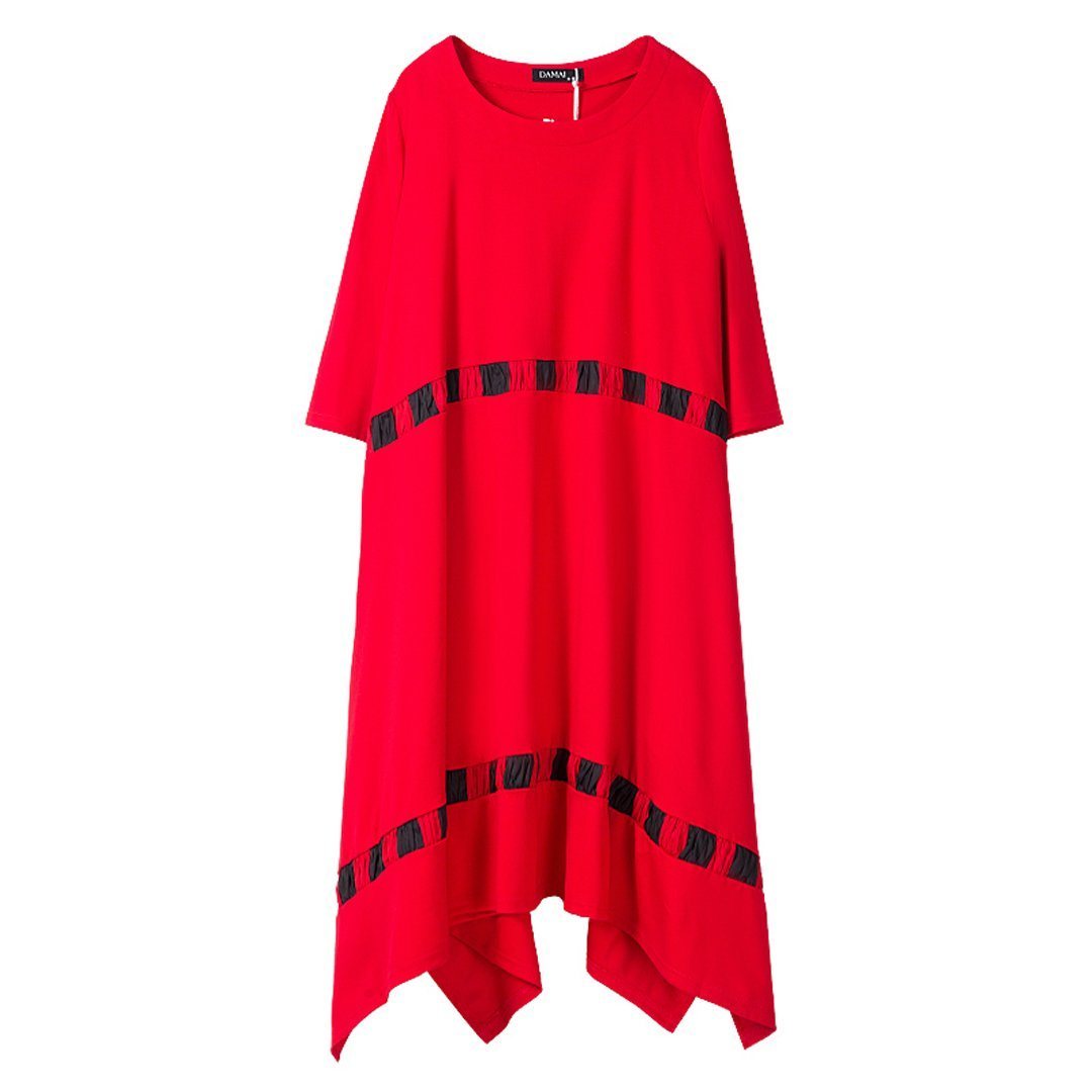 Babakud Printed Casual Loose Shift Summer Dress