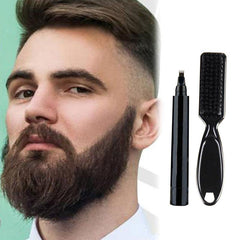 Kit de pluma de relleno de barba resistente al agua