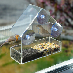 Mountable Clear Bird House【50% OFF】