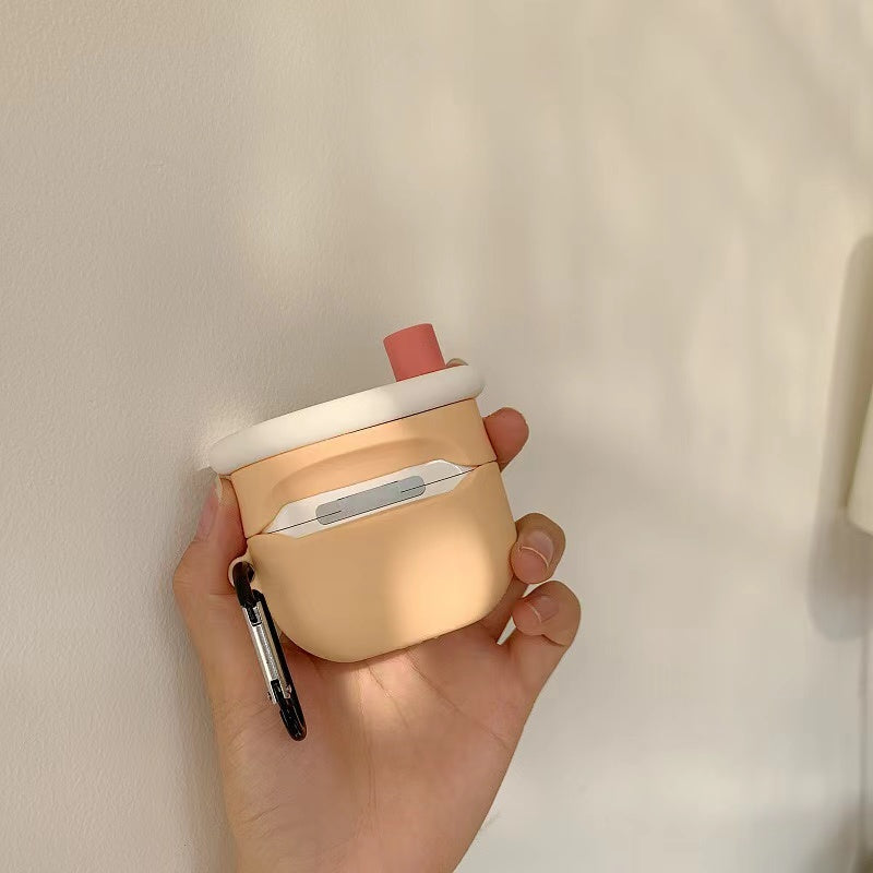 Bubble Tea Kaomoji Süße Kawaii Airpods Hüllen