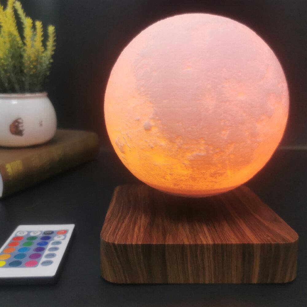 Magnetische Levitation LED Touch 3D Druck Licht Schlafzimmer Mond Nacht Lampe Valentinstag Geburtstag Geschenke Home Dekoration Nachtlicht 