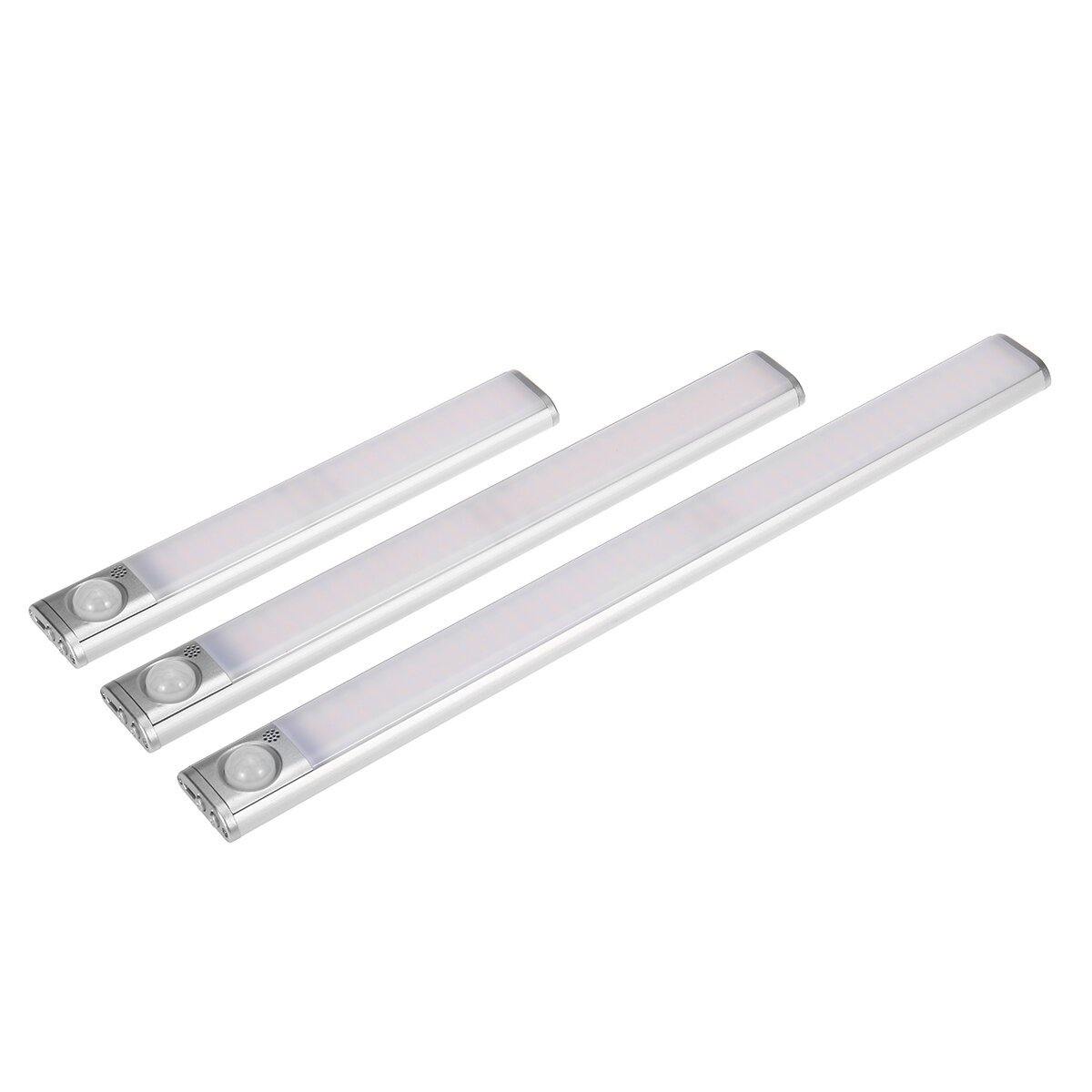 80/120/160 LED PIR Bewegungssensor Schrank Schrank Licht USB wiederaufladbar Küche Treppe 