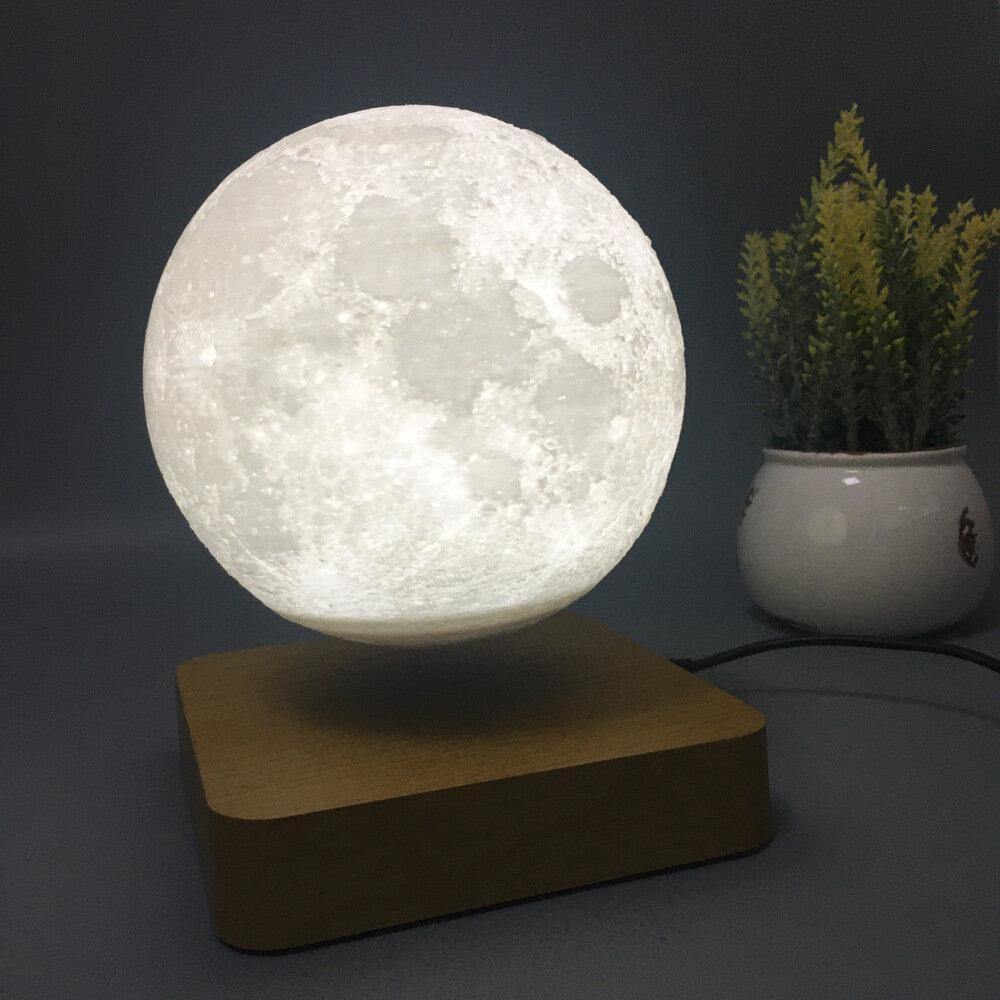 Magnetische Levitation LED Touch 3D Druck Licht Schlafzimmer Mond Nacht Lampe Valentinstag Geburtstag Geschenke Home Dekoration Nachtlicht 