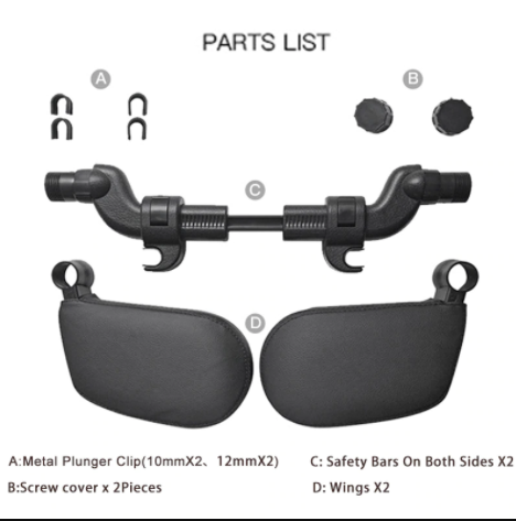 Reposacabezas del asiento de seguridad Comfort King™ 