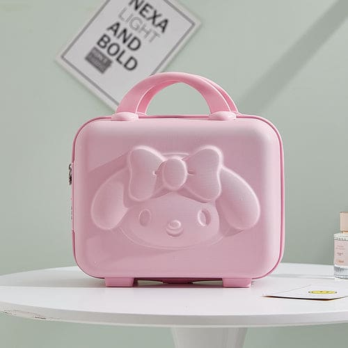 Cute 3D Puppy Small Suitcase