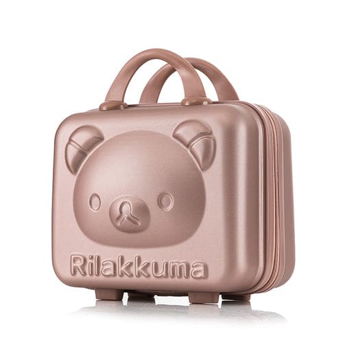 Cute 3D Puppy Small Suitcase