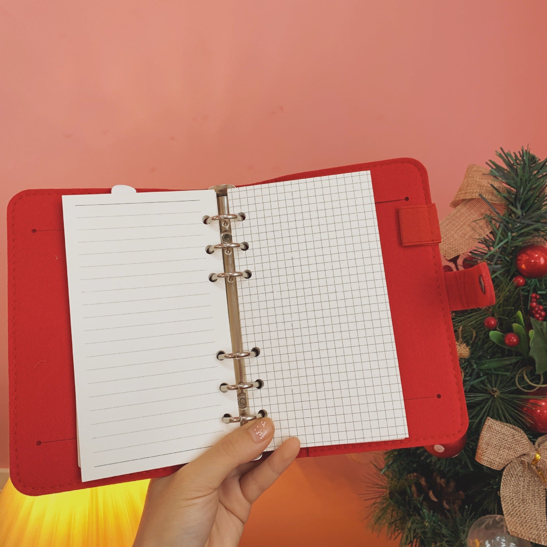 Cute Christmas Notebook Diary Gift