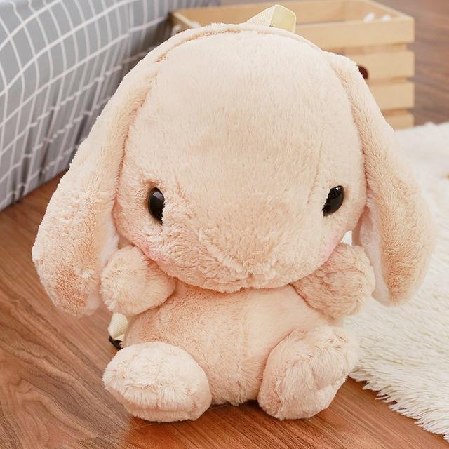 Cute Plush Bunny Backpack