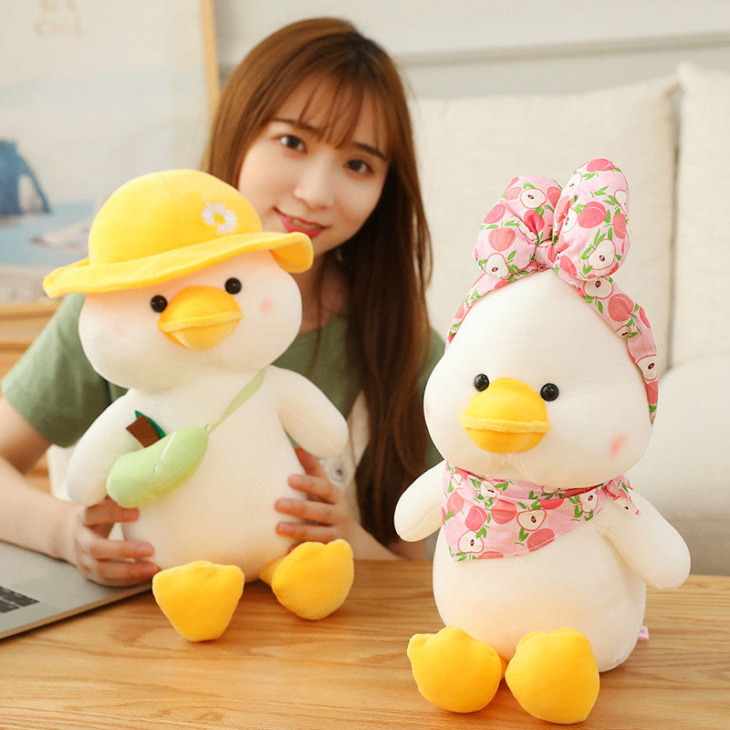 Jouets en peluche mignons de canard