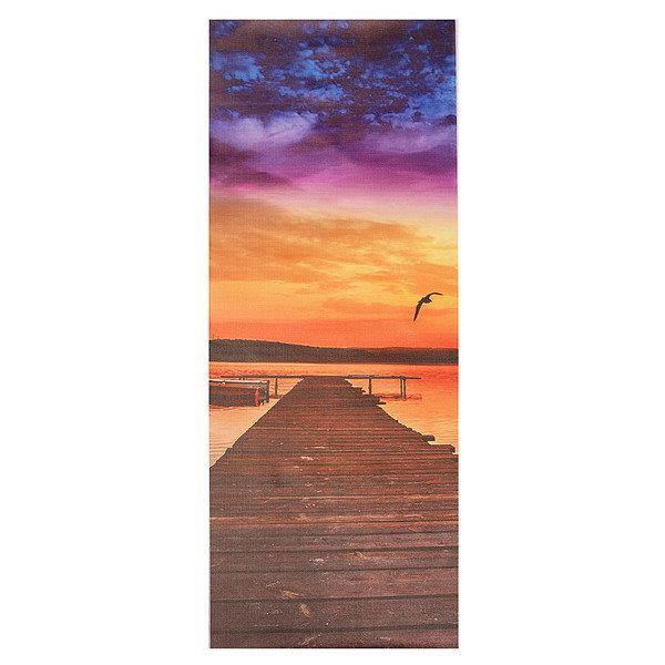 Frameless Modern Canvas Picture Wood Path Oil Painting Home Wall Decoration