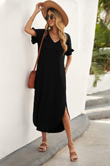 Maxi Dress with Slits