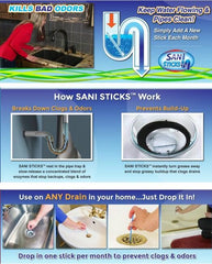 Drain Cleaner & Deodorizer stick