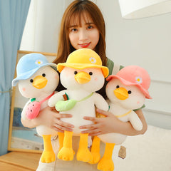 Jouets en peluche mignons de canard