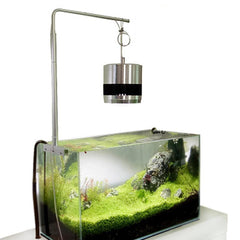 Universeller Aluminium-Aquarium-Licht-Hängeständer-Halter für Aquarium-Pflanzenlampe 