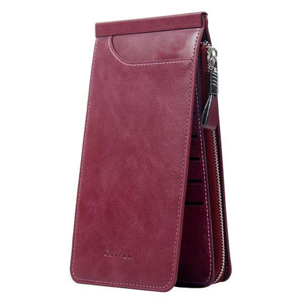 Trifold Men And Women Ultra-thin 26 Card Slot Wallet