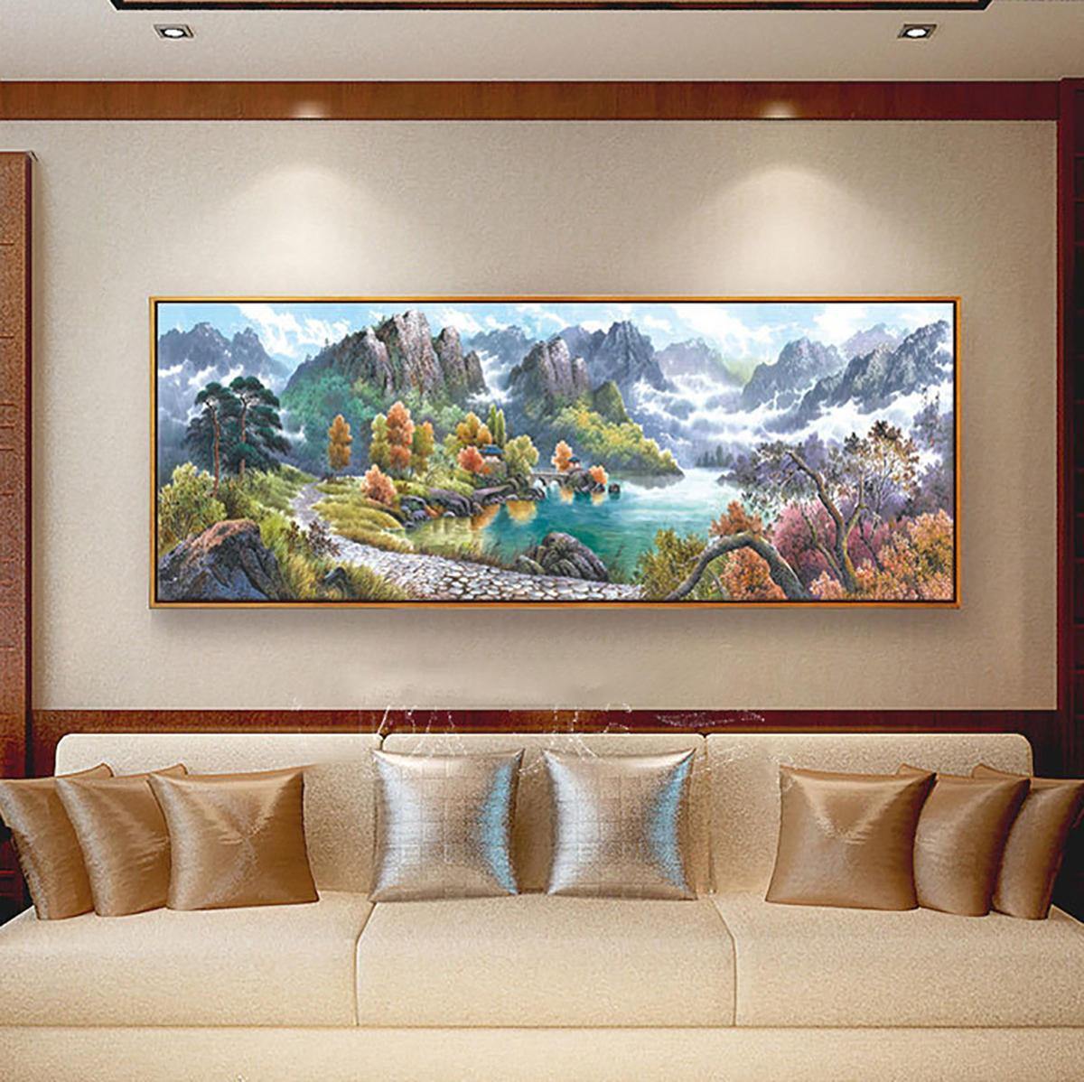 Full Drill DIY 5D Diamond Scenery Embroidery Art Painting Kits Home Decorations