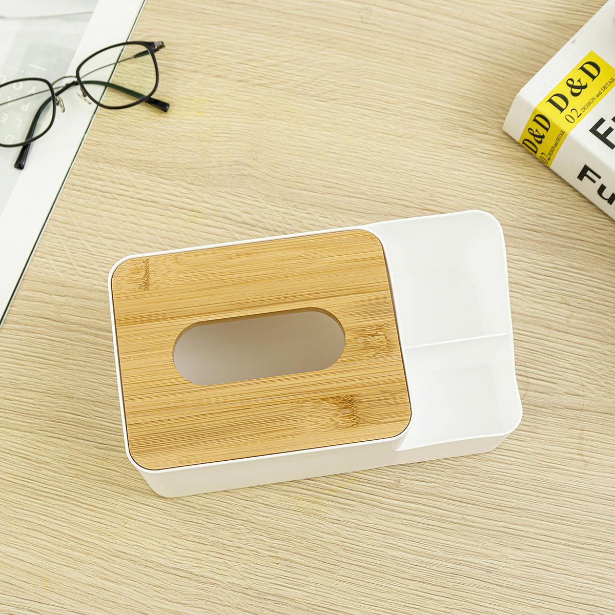 Tissue Box Toilettenpapier Abdeckung Aufbewahrungskoffer Serviettenhalter Home Office Auto Dekor 