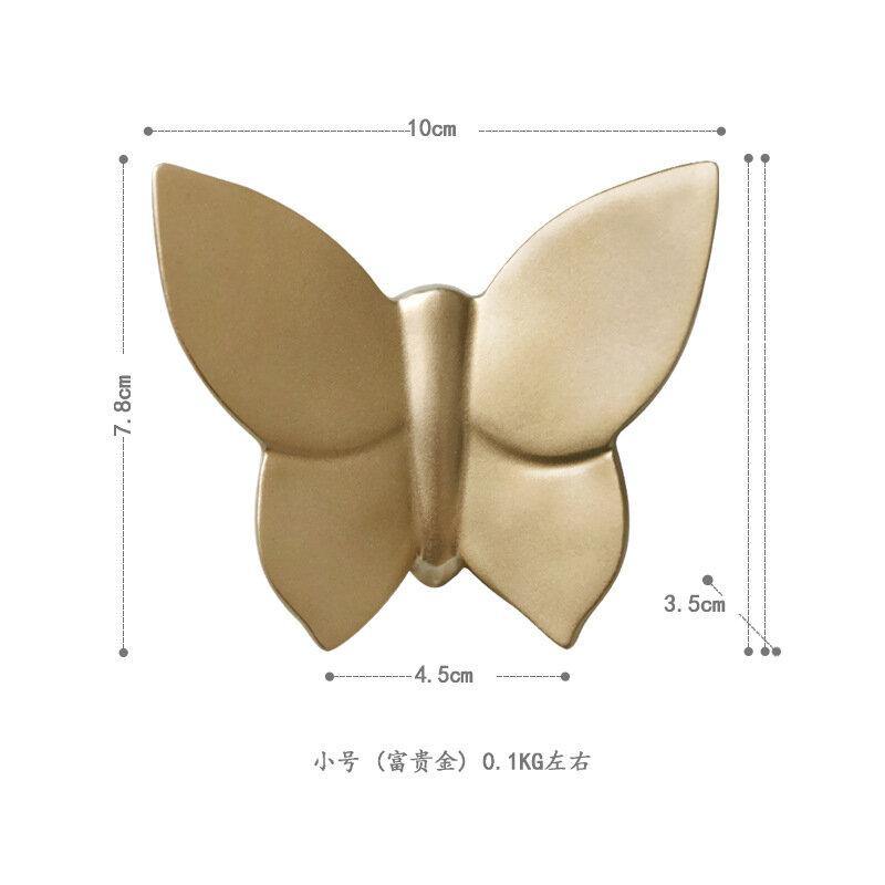 3D Resin Butterfly for Wall Poster Home Decoration TV Back Ground Wall Decoration Resin Artware Stickers