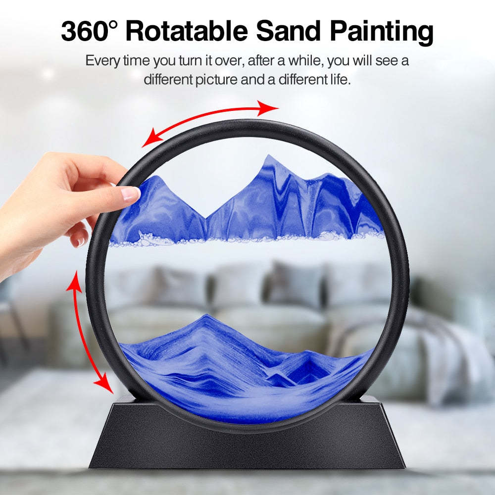 【LAST DAY SALE】3D Hourglass Deep Sea Sandscape