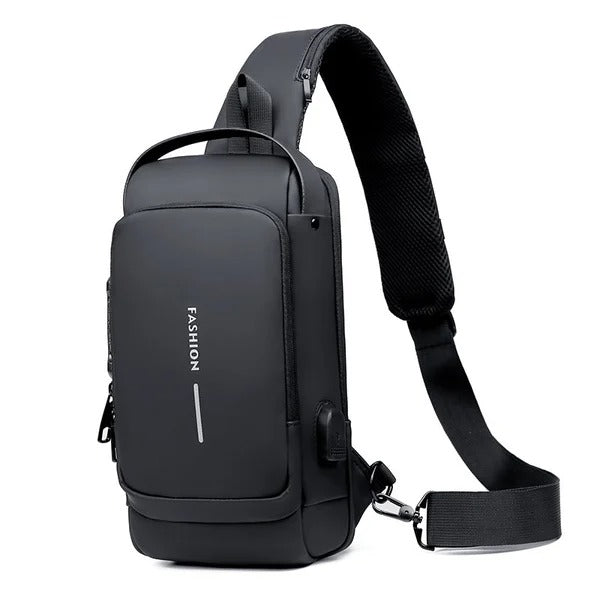 USB Anti Theft Charging Shoulder Bag