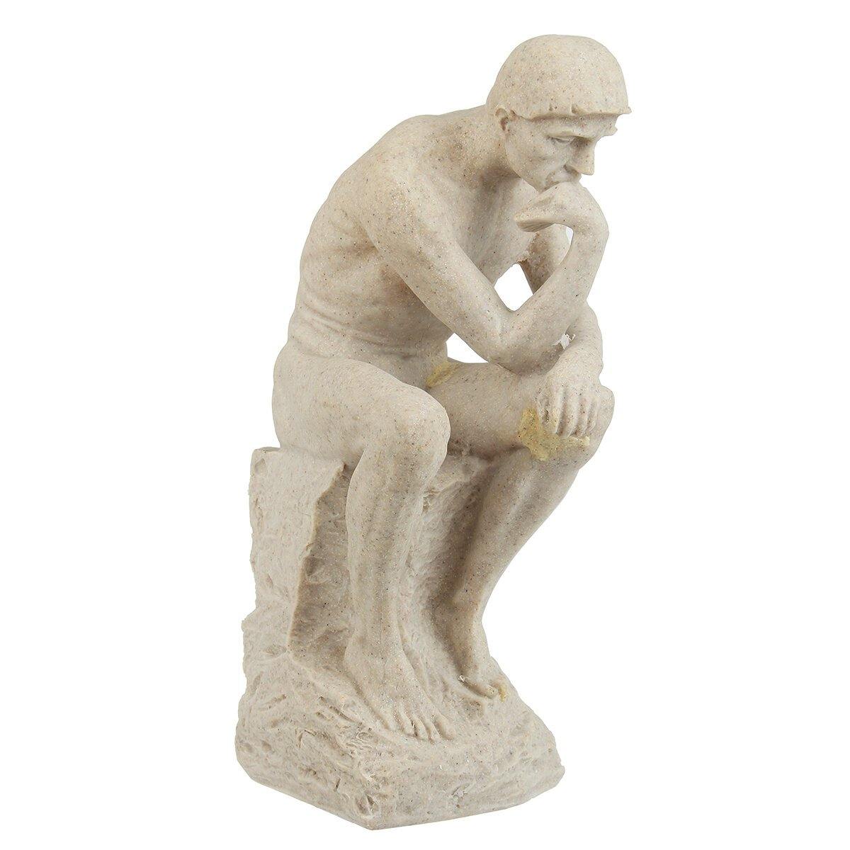 Creative Character Sculpture Thinker Pensive Decoration Living Room Study Room Model Office Office Decoration