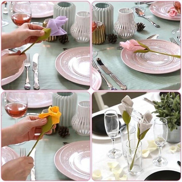 【🎉Last Day Save 48% OFF】Bloom Napkin Holder - Make life romantic