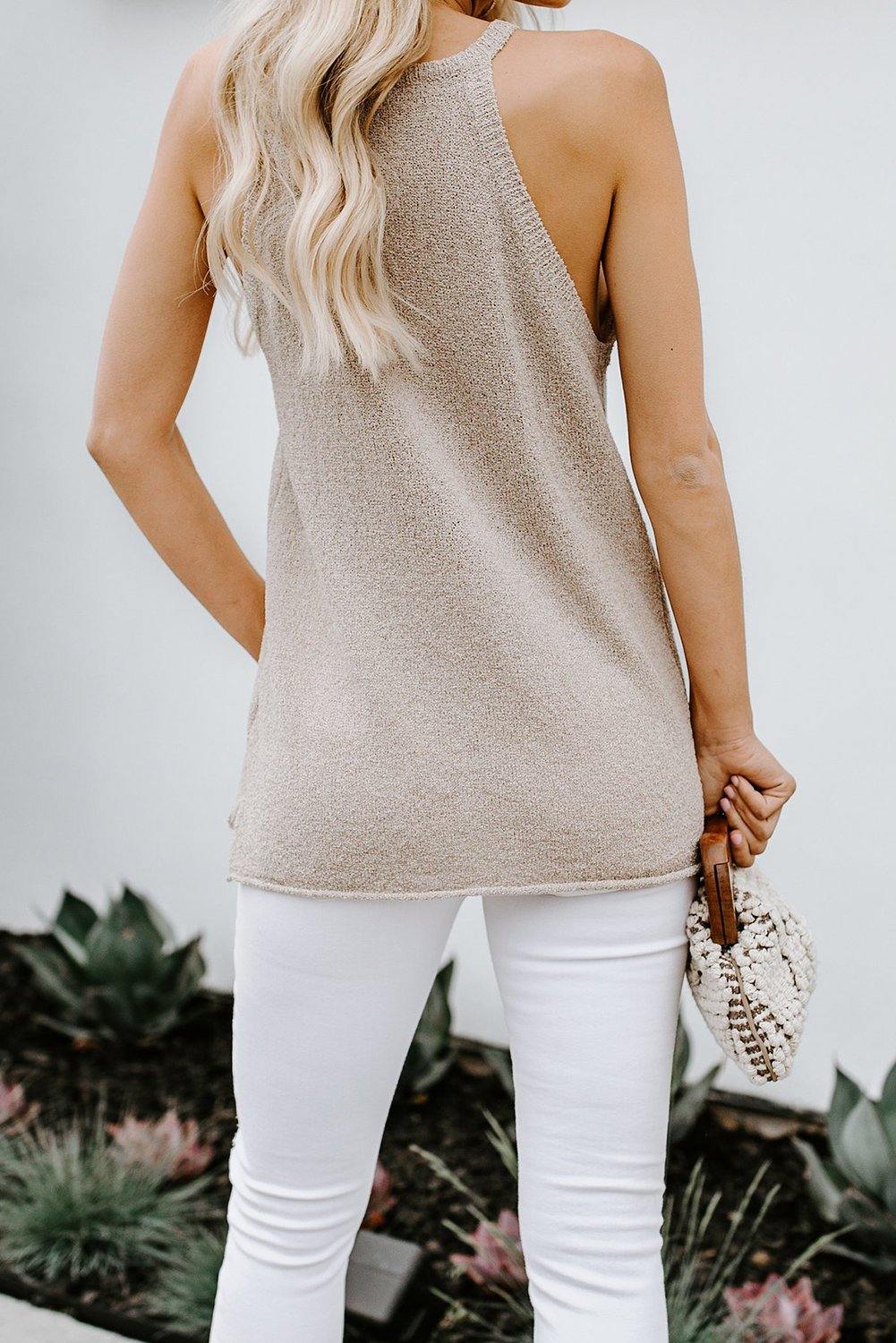 Basic Knit Tank Top