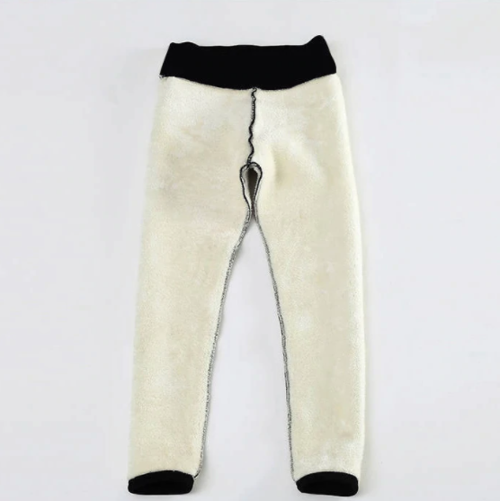 Leggings de forro polar adelgazantes para mujer