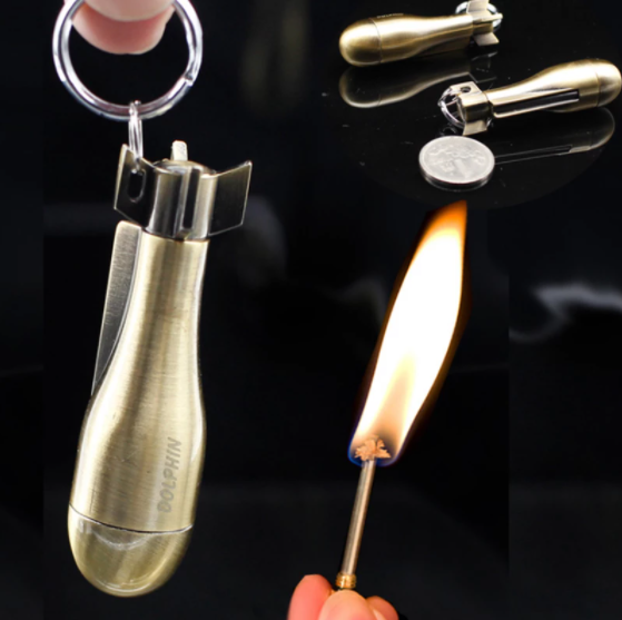 Flint Fire Striking Keychain