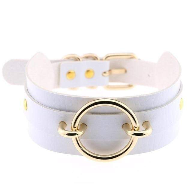 Goldenes O-Ring-Halsband