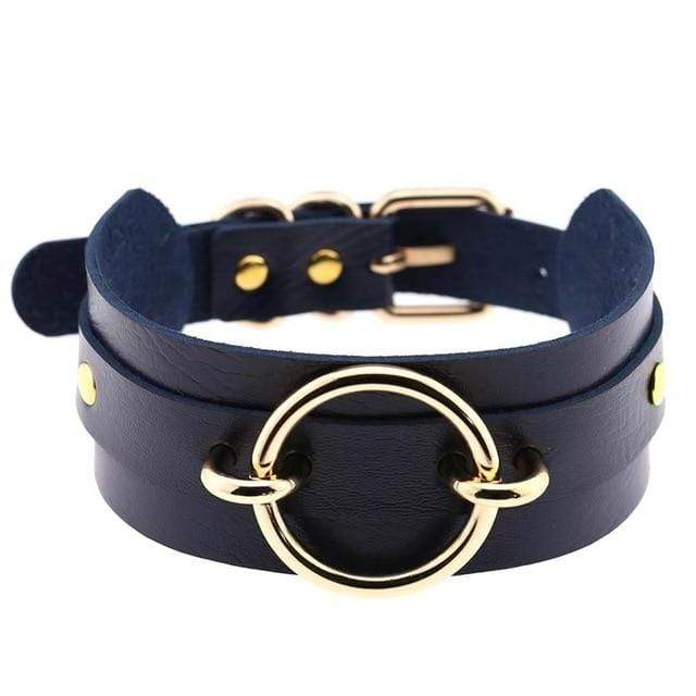 Goldenes O-Ring-Halsband