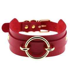 Goldenes O-Ring-Halsband