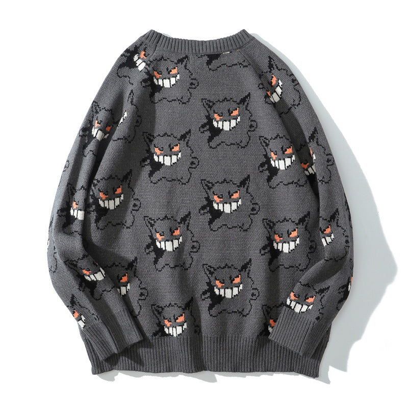 Harajuku Kleiner Teufel Pärchen Hip-Hop Pullover Pullover